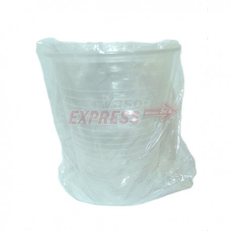 Vasos de Plástico Hotel 200 cc Transparente PS